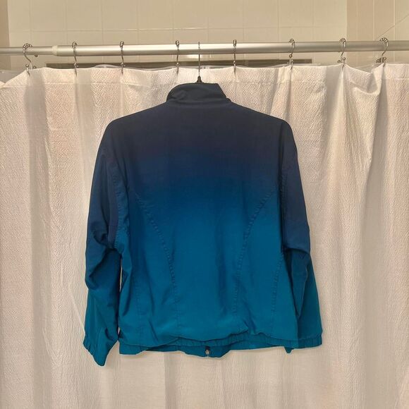 Vintage tail blue gradient windbreaker - Picture 2 of 3